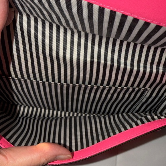 Kate Spade Vibrant Pink Clutch with Bow Accent - Picture 4 of 7